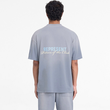 Patron of the Club t-shirt washed grey