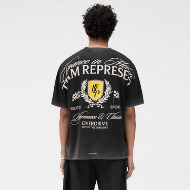 Crest T-Shirt Vintage Black