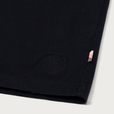 Crest Logo Box Tee - Black