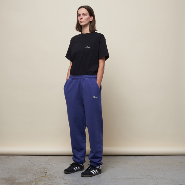 Buy Dime Neutral Classic Small Logo Sweatpants in Cotton for