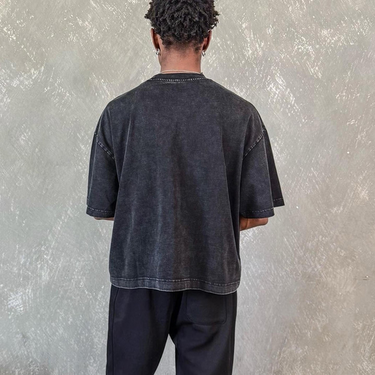 Men's Cropped Boxy Luxury Tee Vintage
