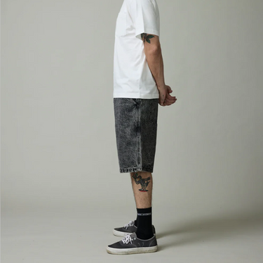 Pass~Port Workers Club Jean Short Grey Over-Dye