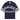 Rhude COTE D'AZUR PIQUE RAGLAN POLO  NAVY/OFFWHITE