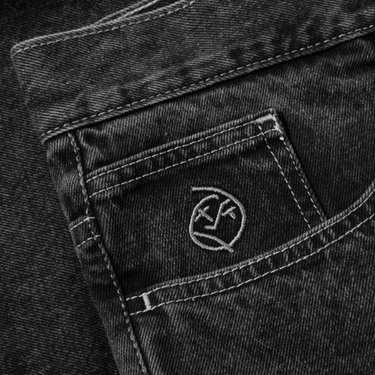Polar Skate Co. Big Boy Jeans- Silver Black