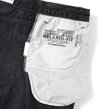Relaxed Jeans Black