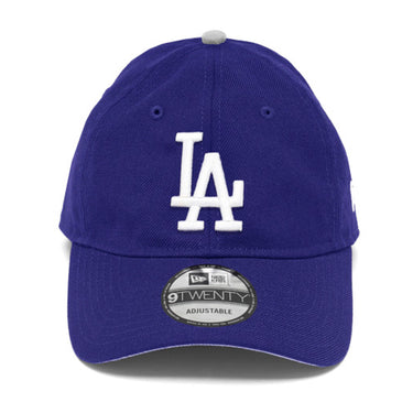 New Era 9TWENTY Los Angeles Dodgers Wool Strapback Blue White