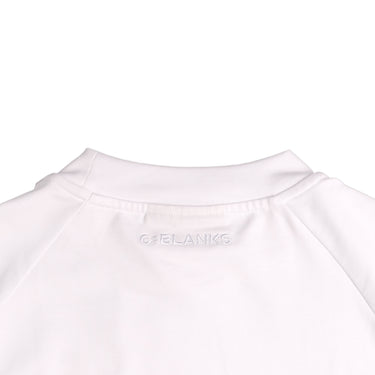 Pillar Boxy Blank Long Sleeve T-Shirt - White