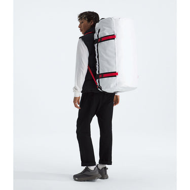 Base Camp Duffel - Medium (71L) TNF WHITE-TNF BLACK-ELEVATION RED