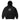 Canine Pullover Hood, Black