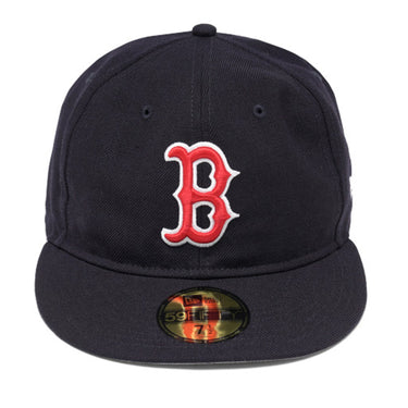59Fifty Boston Red Sox OTC Navy & Grey Brim Fitted Cap