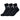 Nike Everyday Cushioned Ankle Sock 3 Pack | Black