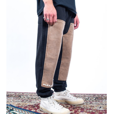 Pleasures Burnout Dyed Sweat-pant Black