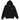 Fill Logo Hoodie Black