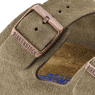 Arizona SFB Taupe Suede Leather