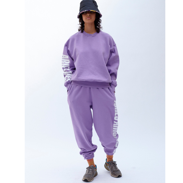 スウェット・トレーナー ARIES Press Gothic Sweatshirt Amethyst FTAR20003AMT FTAR2000 Aries Press Gothic Sweatshirt - Amethyst – cliquelyf