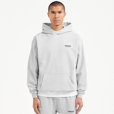 REPRESENT OWNERS CLUB HOODIE - ASH GREY